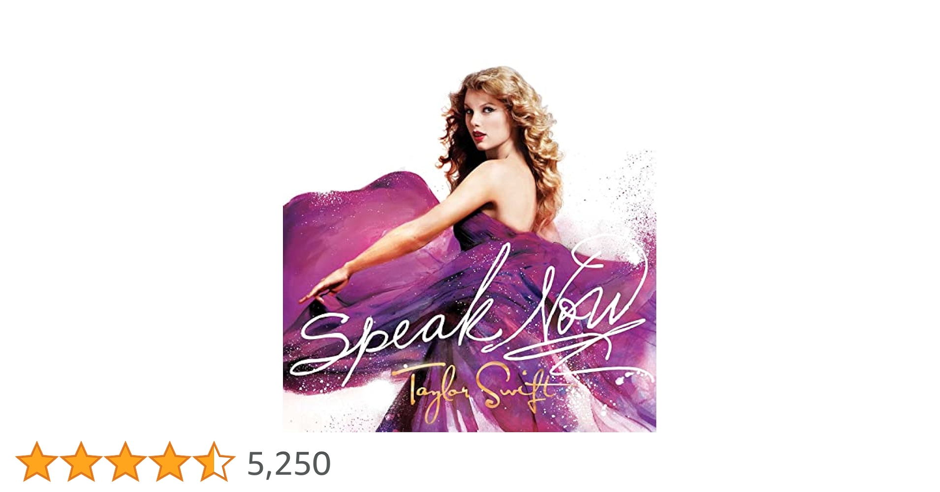 テイラー・スウィフト 限定盤CD スピーク・ナウ テイラーズ〜 メガジャケ付 テイラー・スウィフト / Speak Now (Taylor's Version)【輸入盤
